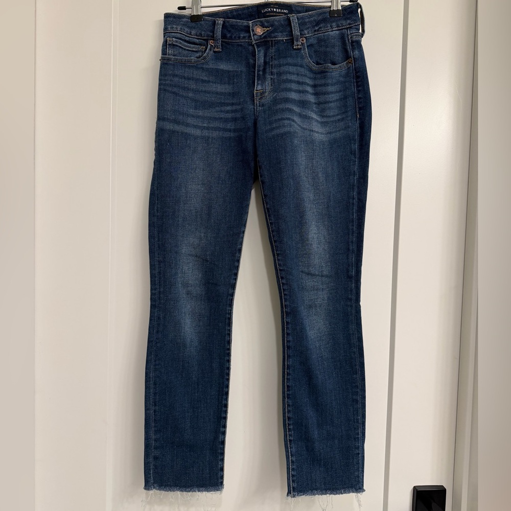 Lucky Brand Lolita Skinny frayed hem jeans